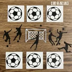 サッカー　二つ折りメッセージカード　卒団　ペーパークラフト　【匿名配送】
