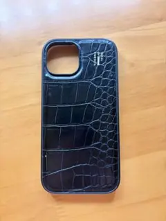 IDEAL OF SWEDEN iPhoneケース クロコ型押し ブラック