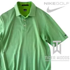 こばNIKE GOLF タイガーウッズコレクション ニット y2k タイガーウッズ☆NIKE☆ナイキ☆Tiger Woods☆ゴルフセーター☆ (Nike