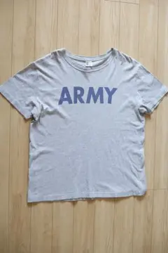 《USA製 90s》Alpha社製　ARMYプリントTシャツ