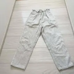 GU オフホワイトコーデュロイパンツ ZARA長袖Tシャツセット140