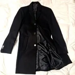 H&M　ウールブレンドチェスターコート　メンズ　新品　美品