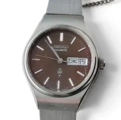 SEIKO QUARTZ メンズ ボーイズ 腕時計 デイデイト クオーツ