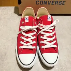 【美品】converse コンバース スニーカー 赤 26cm ネクスター110