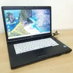 期間限定 美品 新品SSD Win11 i3 ノートPC 富士通 (E2160