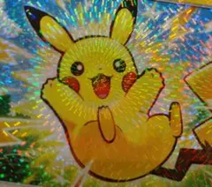 【希少】【ホロ厳選】ピカチュウ中心ホロ ピカチュウ 30th 口から破壊光線