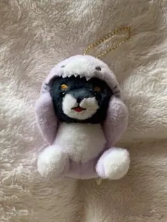 豆しば三兄弟 犬とサメのぬいぐるみストラップ