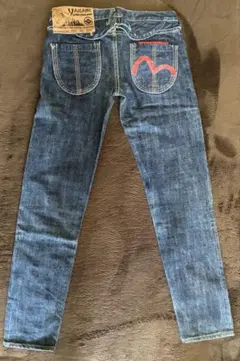 EVISU YAMANE LOT 2100 カモメ セルビッジ 濃紺 - メルカリ