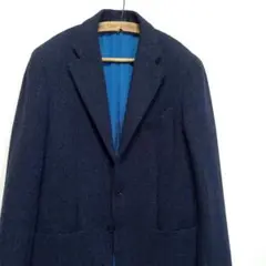 49500円 メーカーズシャツ鎌倉 ジャパンウール ツイードジャケット 46