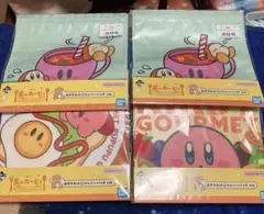 一番くじ 星のカービィ F賞 おすそわけ☆ジッパーバッグ 4点 セット