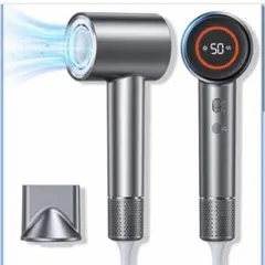 3億個高濃度マイナスイオン温冷風自動切替モード２段階風量４段階風温ヘアドライヤー