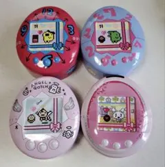 【最安値】たまごっちチョコ缶 4点セット