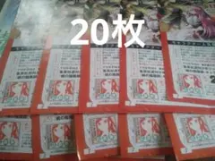 少年ジャンプ25号　鵺の陰陽師　キャラクター人気投票　応募券20枚
