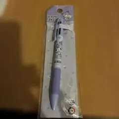 サンリオ クロミ 3色ボールペン 紫
