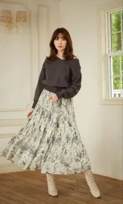 2026年最新】pleated chiffon long skirtの人気アイテム - メルカリ