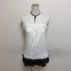 新品axes femme バックレースモチーフキャミソール フェアリーグランジのサムネイル