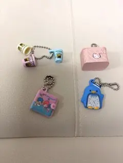 n*˚様 サンリオ　レトロミニチュアチャーム　4コセット