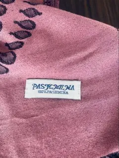 pashmina 大判ストール　ピンク