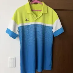 MIZUNO テニス用ポロシャツ オレンジ ブラック - メルカリ