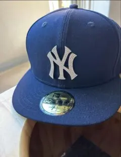 S*a様 レア NEW ERA ニューエラ　ニューヨークヤンキース　ラインストーのサムネイル