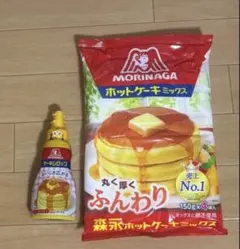 MORINAGA ホットケーキミックス 150g×4袋 ＆ ケーキシロップのサムネイル