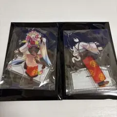 鬼滅の刃 伊黒 小芭内 甘露寺 蜜璃 午年 アクリルスタンド