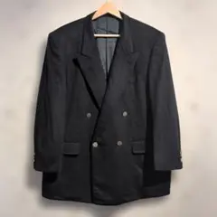 60s ユーロ ダブルブレスト ウールピケジャケット ヴィンテージ ビンテージ 60s ユーロ ダブルブレスト ウールピケジャケット ヴィンテージ
