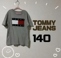 140 TOMMY JEANS 半袖Tシャツ　グレー