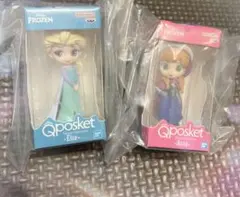 Qposket キューポスケット アナと雪 ガチャ　ディズニー エルサ アナ