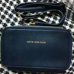 petite robe noire ネイビー ショルダーバッグ