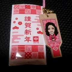 E-girl'sさやかの羽子板ストラップ