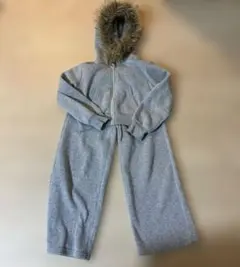 SHEIN セットアップ　8Y 裏起毛　パーカー　パンツ　グレー