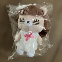 コレサワ れ子ちゃん ぬいぐるみ キーホルダー ホワイト
