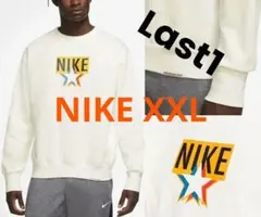 最後 XXL ナイキ スタンダードイシュー スウェット クルー 厚手/ロンT