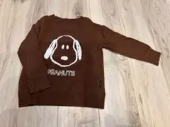 nous.PEANUTS トレーナー ブラウン