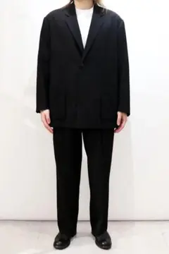 MARKAWARE セットアップ テーラードジャケット パンツ ブラックのサムネイル
