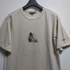 ビンテージアシックスTARAS BOULBA ベージュ Tシャツ Lサイズのサムネイル