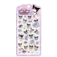 韓国　 サンリオ 　ボンボンドロップシール　公式商品　正規品　 　 クロミ