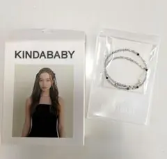 (KINDABABY)ストーングレービーズパールネックレス