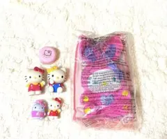 平成レトロ　サンリオ　ハローキティ　まとめ売り　ソフビ　ピンク　イースター