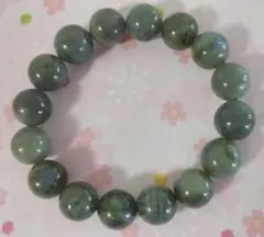 き*】様 お勧め商品！天然石ラブラドライト ブレスレット 約15mm珠子16個