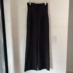 SNIDEL ブラック ワイドパンツ サイズ0