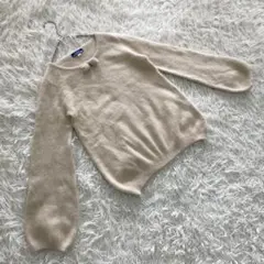 バーバリーロンドン ブルーレーベル BURBERRY【M】アンゴラ混セーター