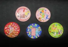 ディズニーキャラクター　刺繍缶バッジ2