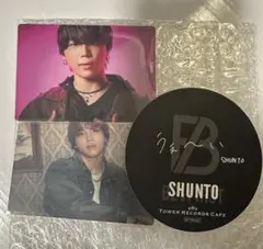SHUNTO フォトカードセット & タワーレコードカフェ限定