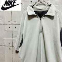 NIKEナイキ DRI-FITドライフィット　ハーフジップ半袖シャツLサイズ