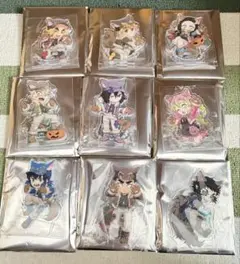 鬼滅の刃 ハロウィン2025 ランダムアクリルスタンドB コンプリートセット