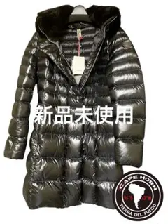 新品ケープホーン Viaggio Bluラビットファーロングダウン艶ブラック40