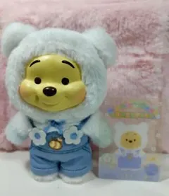 TOPTOY　プーさん フード付きぬいぐるみキーホルダー