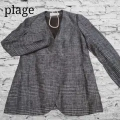 2025年最新】Plage レディース ノーカラージャケットの人気アイテム